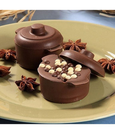 Forma De Chocolate - Forma De Chocolate Especial 3 Partes - Panela - BWB220